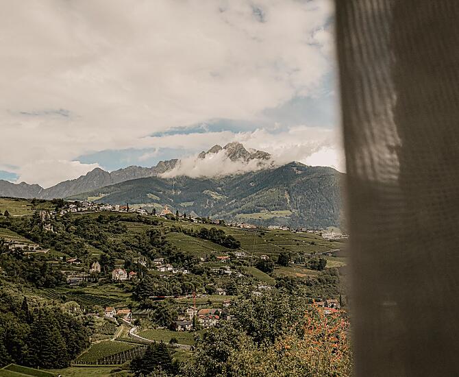 Ausblick vom Schlafzimmer