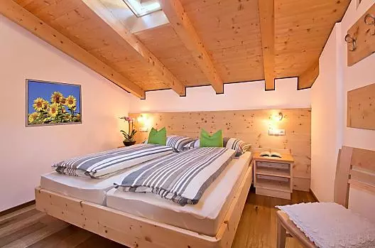 La camera dell'appartamento vacanze Renon