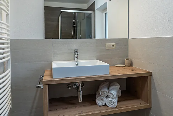 Bad mit Fußbodenheizung und Bidet