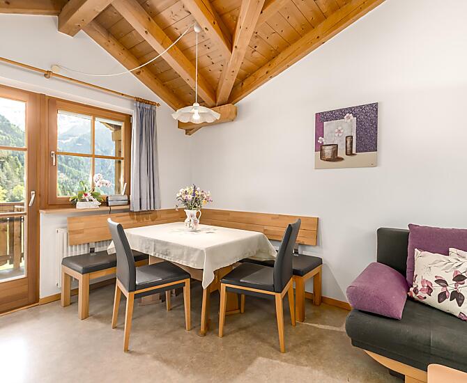 Tutti gli appartamenti vacanze dispongono di balcone o terrazza