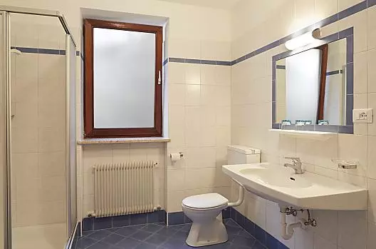 Bagno dell'appartamento Grafensteiner