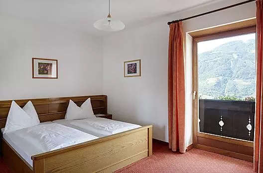 Camera da letto dell'appartamento Grafensteiner