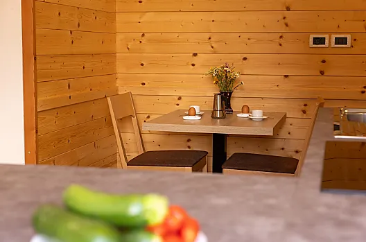Cucina dell’appartamento vacanze Senes