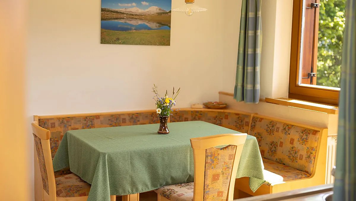 Accogliente cucina dell’appartamento Fanes