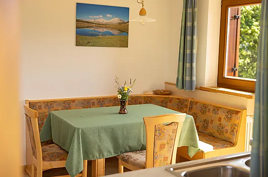 Accogliente cucina dell’appartamento Fanes