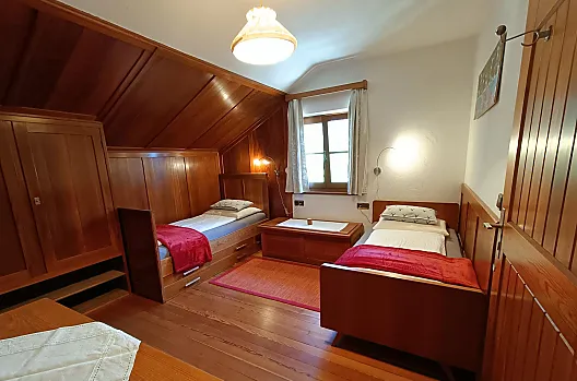 Camera da letto nell’appartamento Schlernblick