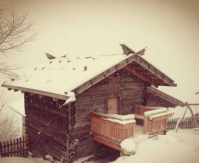 Il Lodgee Kornkammer durante l’inverno