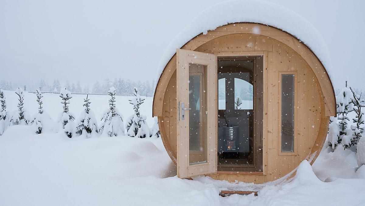 Sauna nella botte