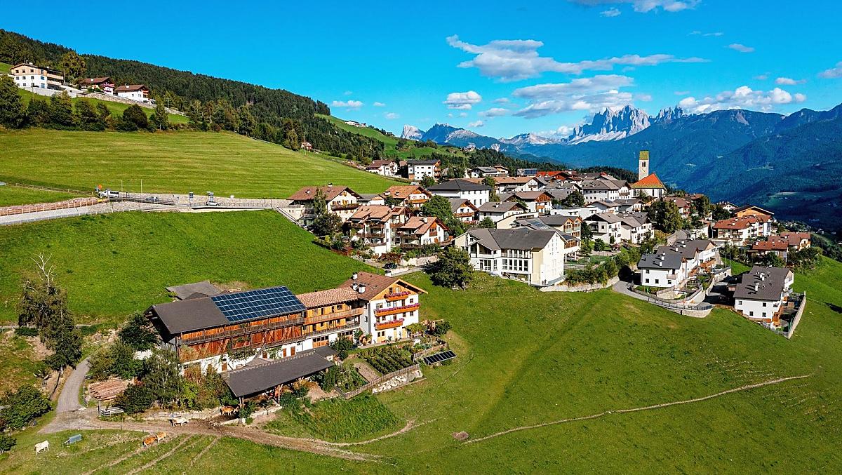 Il Thalhofer Hof ai margini del paese di Lazfons