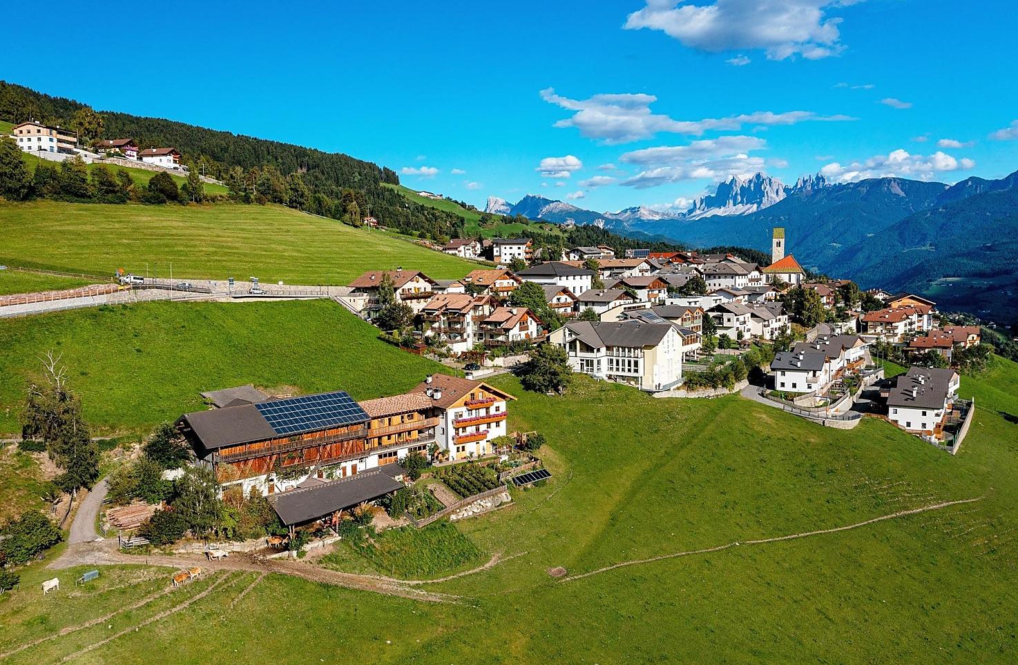 Il Thalhofer Hof ai margini del paese di Lazfons