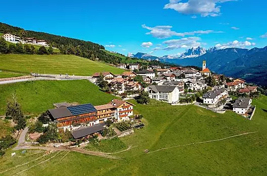 Il Thalhofer Hof ai margini del paese di Lazfons