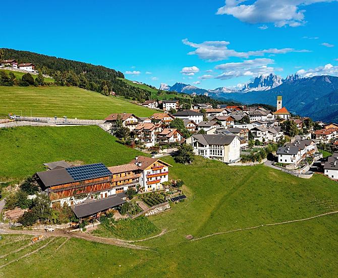 Il Thalhofer Hof ai margini del paese di Lazfons