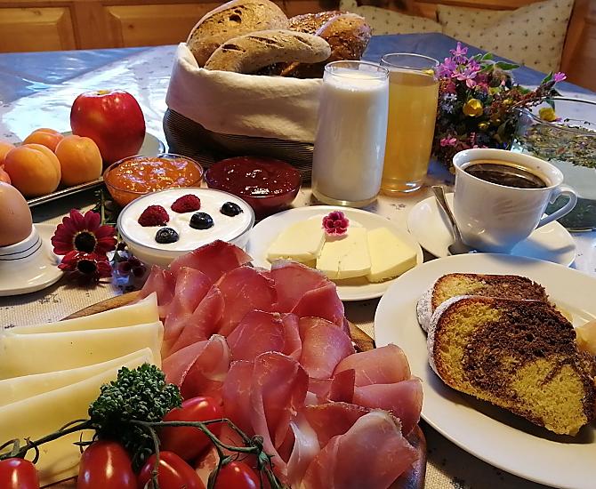 Prima colazione al maso Pendlhof