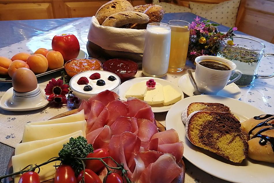 Prima colazione al maso Pendlhof