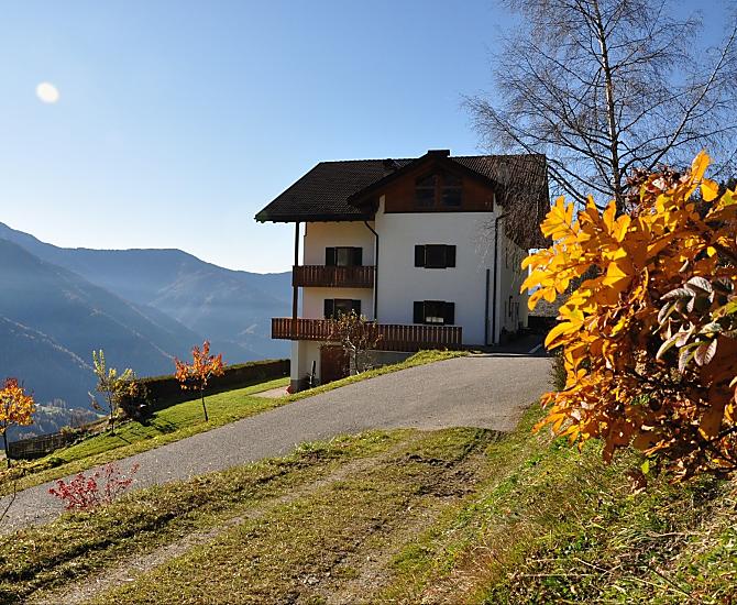 Atmosfera autunnale al maso Felthuner
