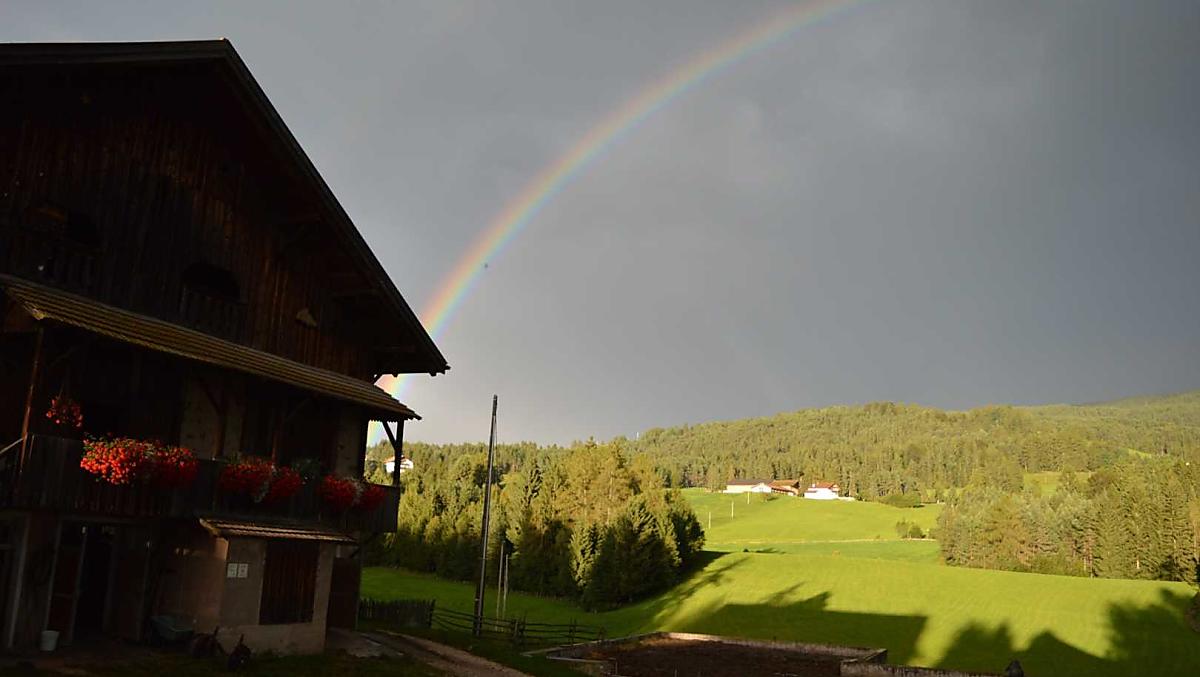 Arcobaleno di inizio autunno