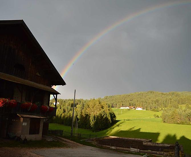 Arcobaleno di inizio autunno