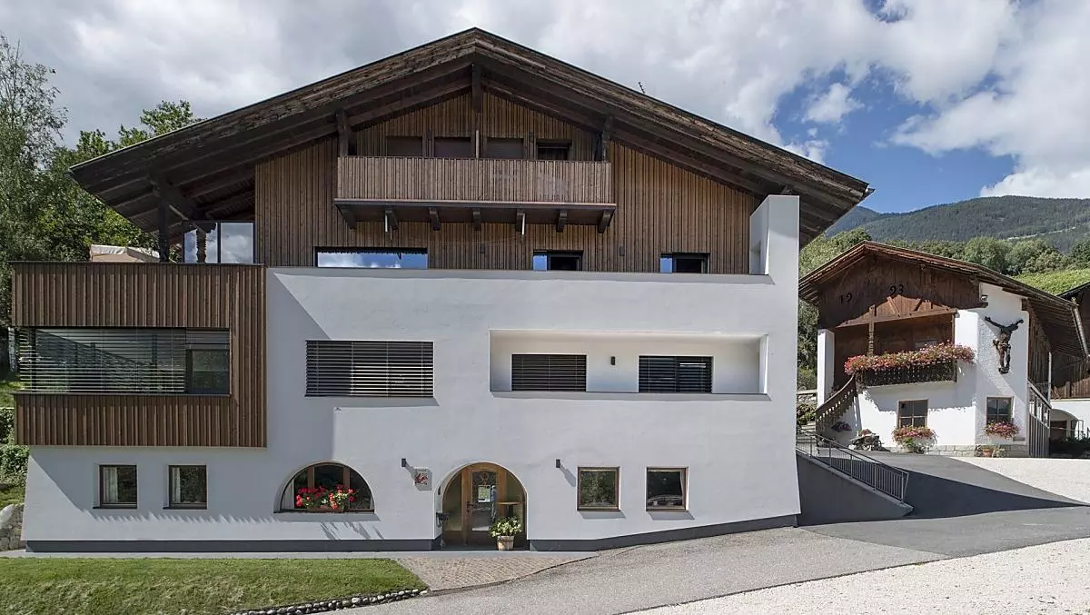 Il maso Gummererhof è composto da tre edifici.
