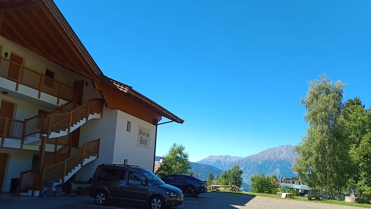 Die Berge zum greifen nah