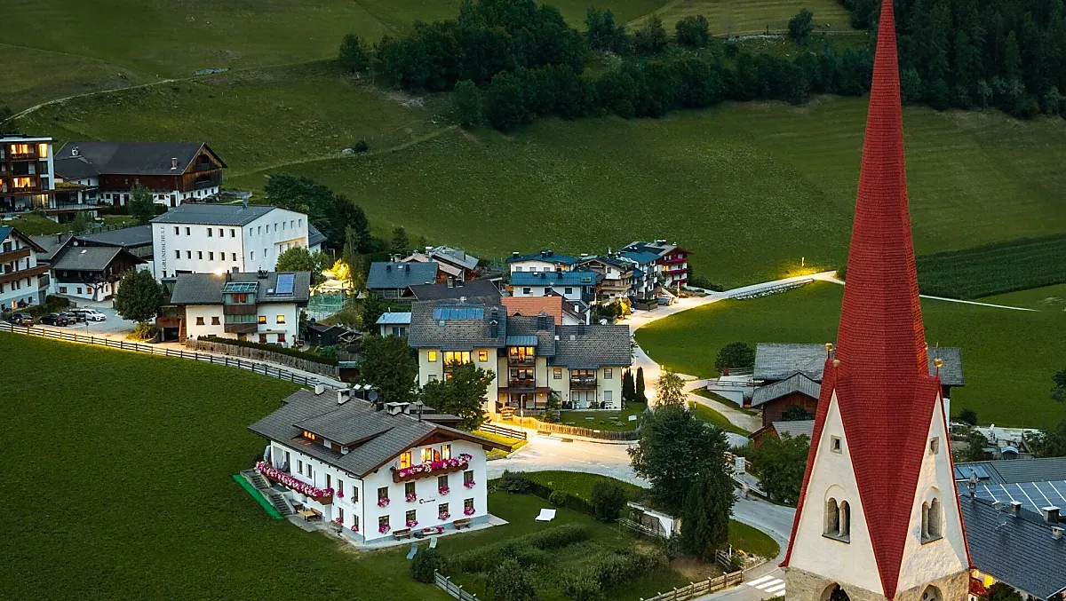 Abendstimmung Obermairhof